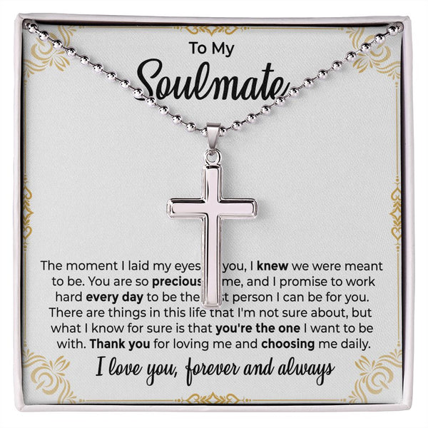 STAINLESS CROSS Soulmate You're The One