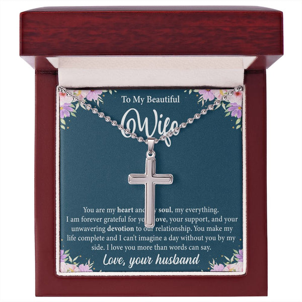 STAINLESS CROSS WIFE Heart and Soul